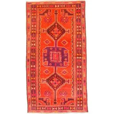 One Of The Kind Persian Hamedan Rug 7'6" x 4'5"